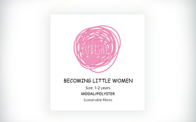 Becoming Little Women Sticker