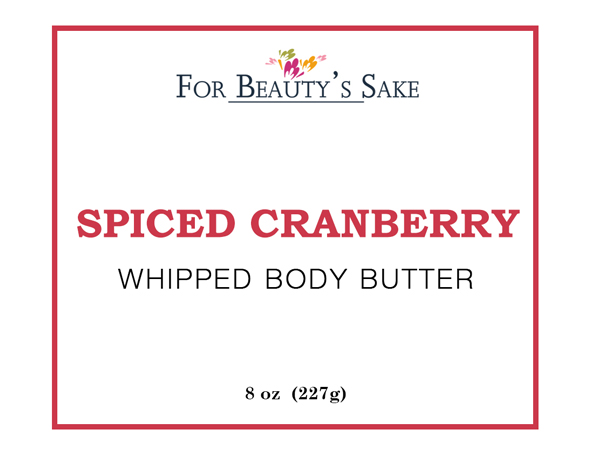 Spiced Cranberry Sticker