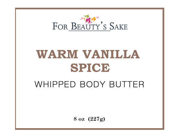 Warm Vanilla Spice Sticker